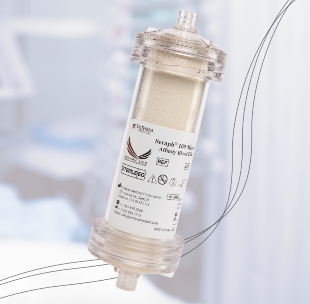 ExThera expands European distribution of Seraph 100 filter for blood