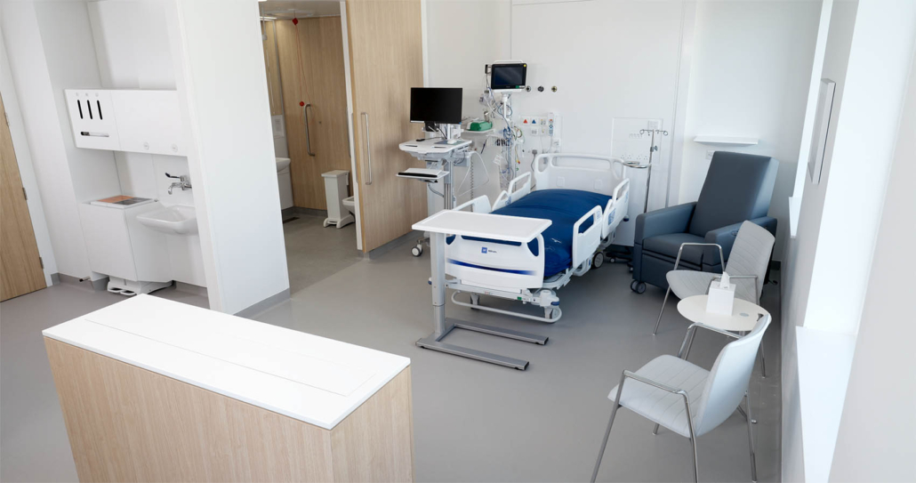 Cleveland Clinic London Patient Room