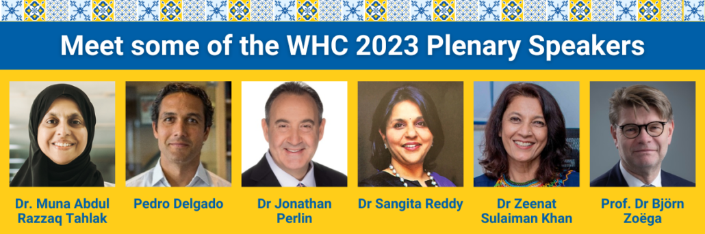 Plenary speakers announced for the 46th World Hospital Congress