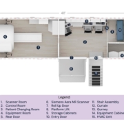 Interim Diagnostic Imaging mobile MRI trailer