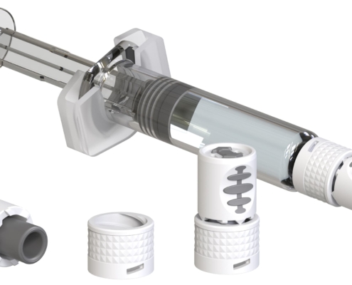 Vetter Pharma has unveiled its V-OVS next syringe closure system