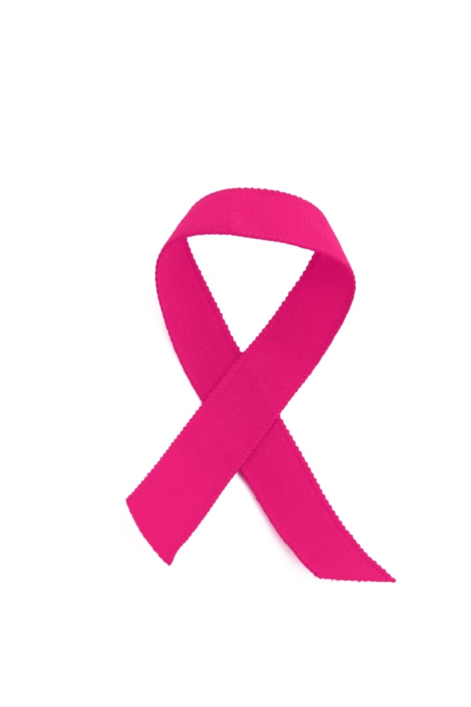 pink ribbon for breast cancer